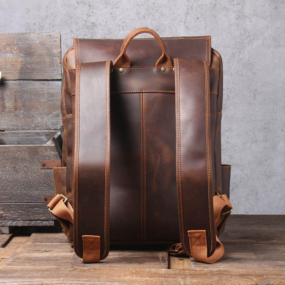 Marrakesh - Brown Leather Rucksack