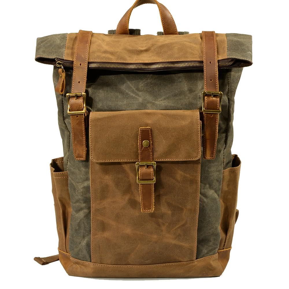 Vienna – Premium Men’s Canvas Backpack