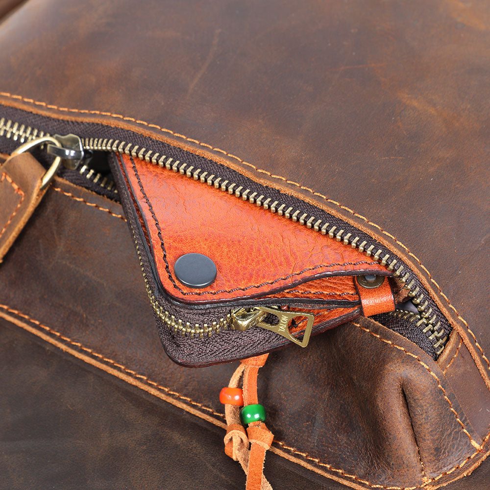 Geneva - Women's Leather Backpack