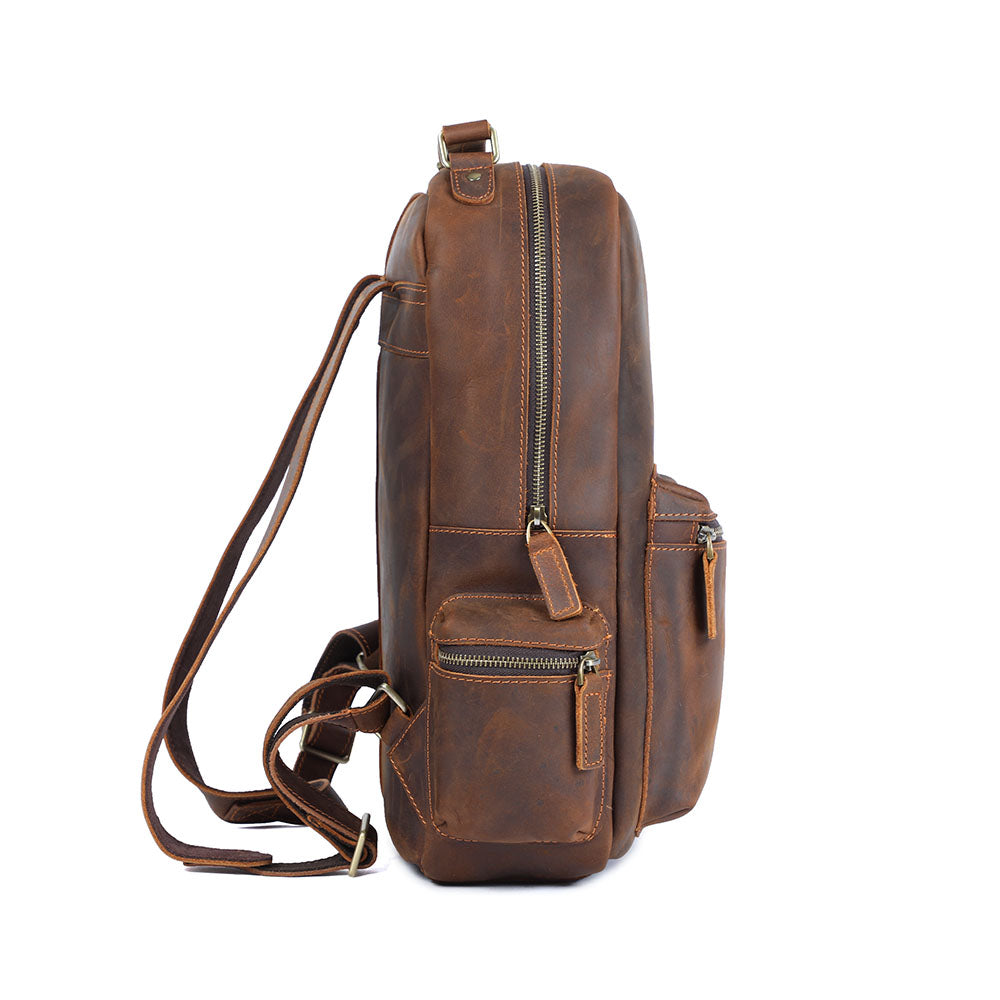 Geneva - Women's Leather Backpack