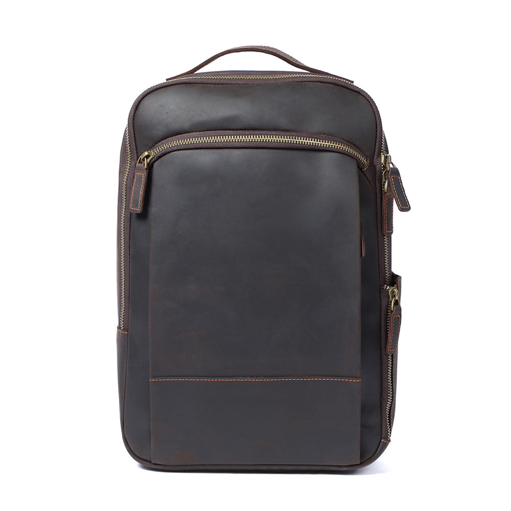 Larvik - Leather Laptop Rucksack