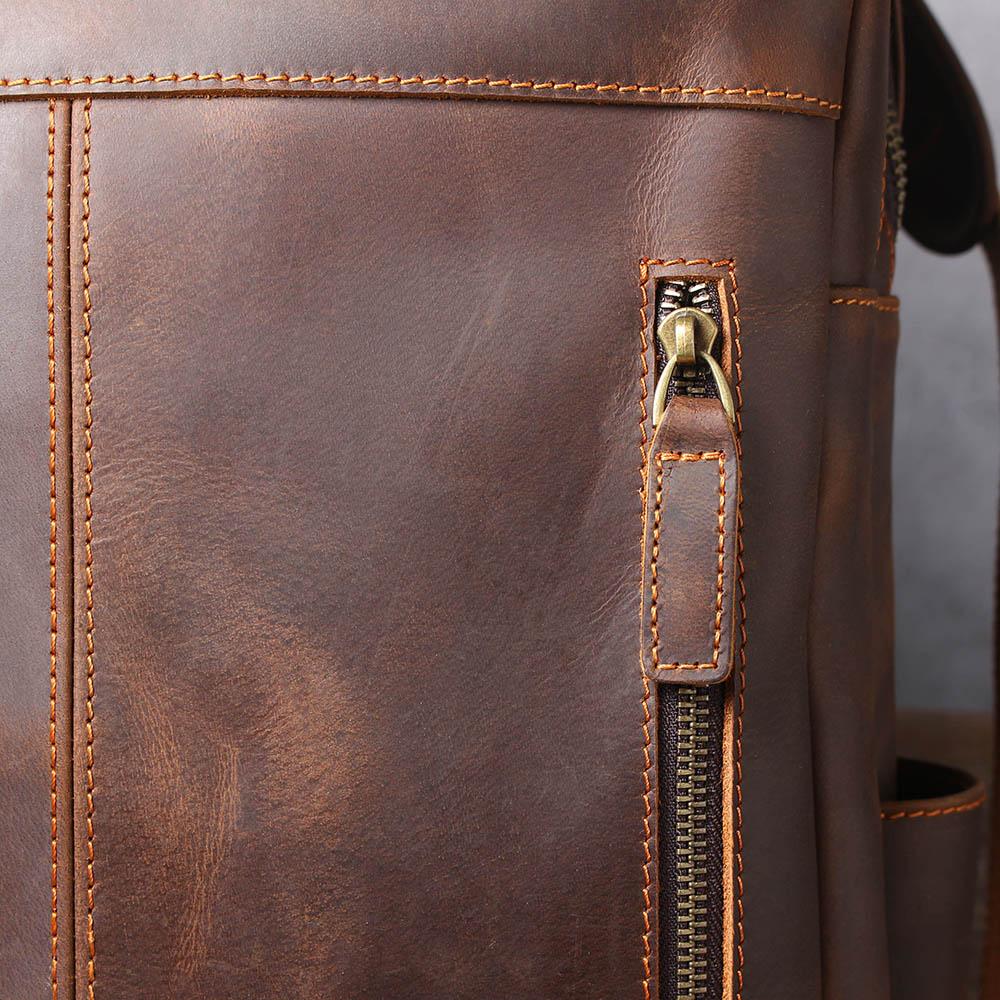 Marrakesh - Brown Leather Rucksack