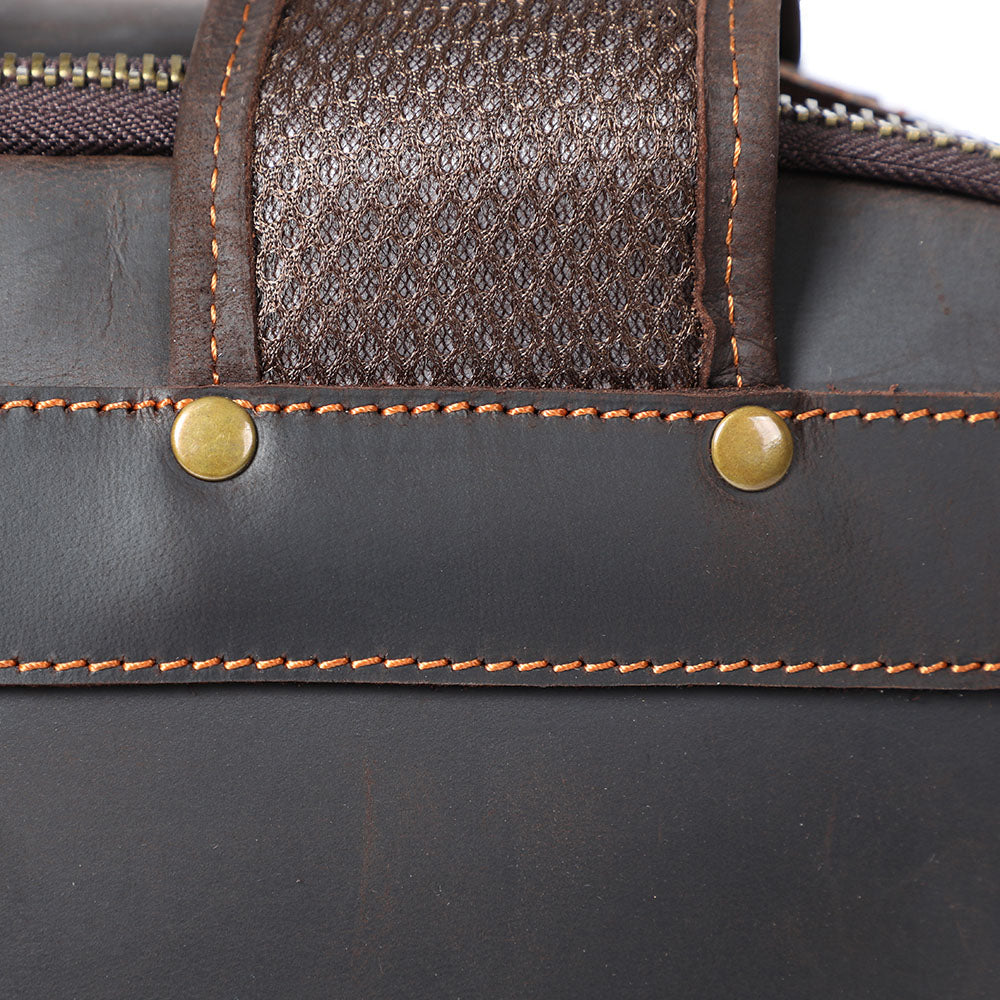 Larvik - Leather Laptop Rucksack