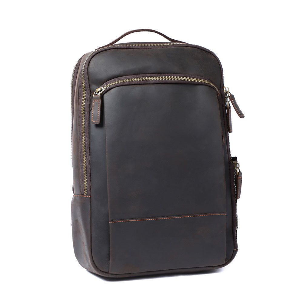Larvik - Leather Laptop Rucksack