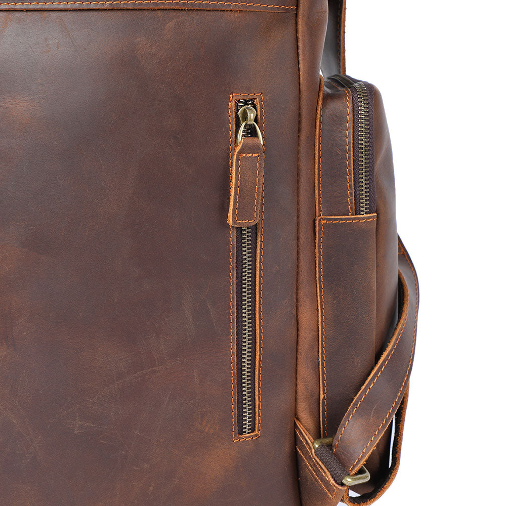 Kalmar - Leather Laptop Backpack