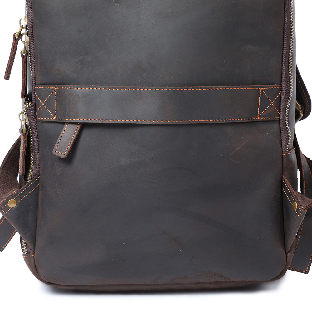 Larvik - Leather Laptop Rucksack