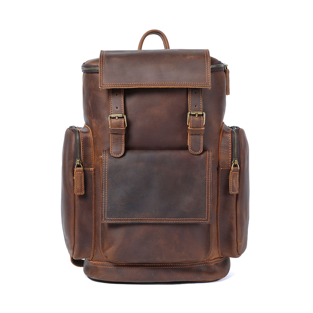 Kalmar - Leather Laptop Backpack
