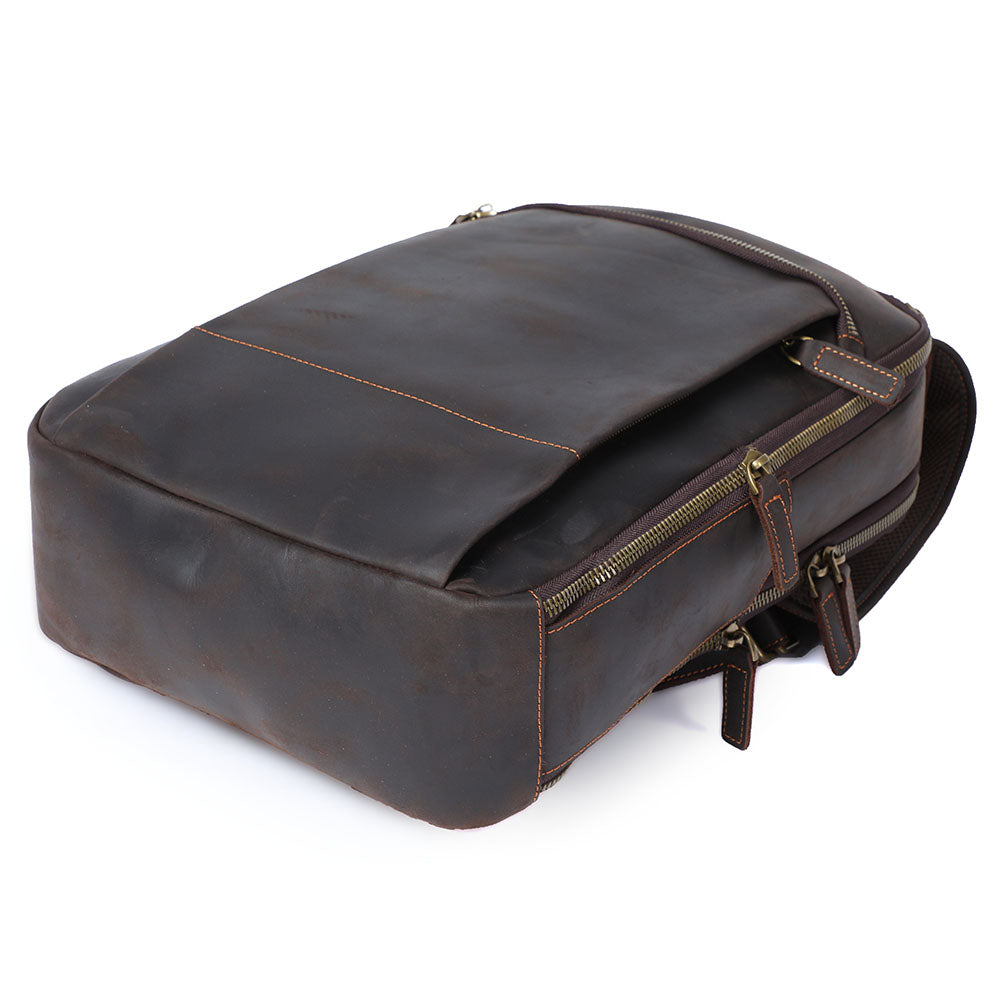 Larvik - Leather Laptop Rucksack