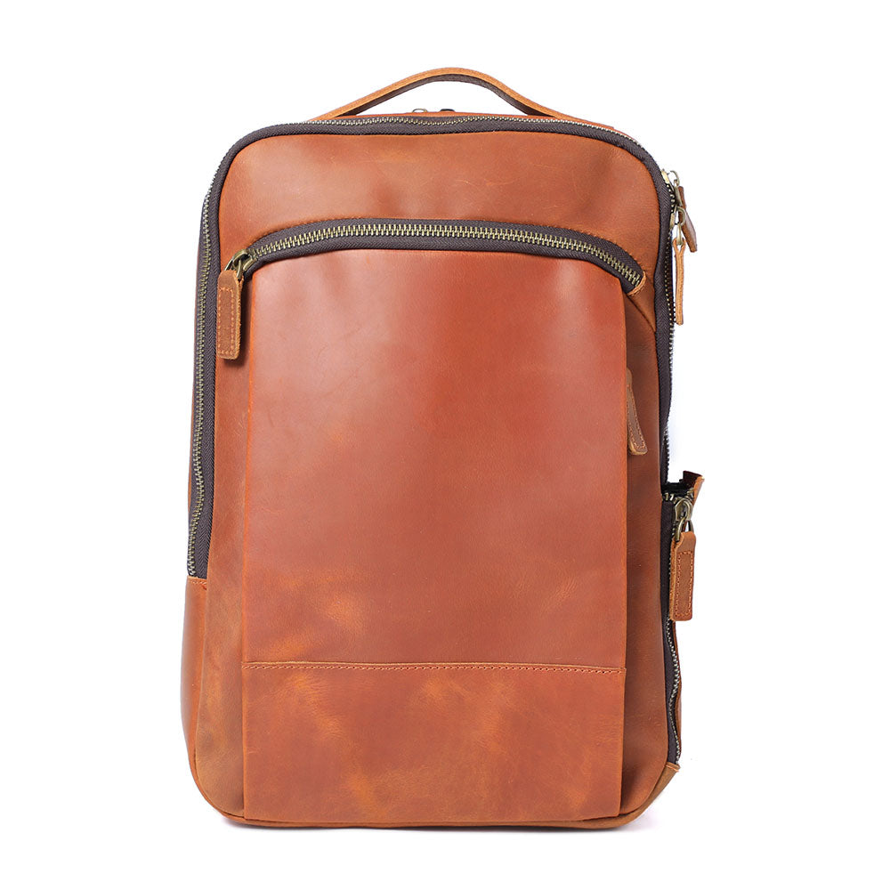 Larvik - Leather Laptop Rucksack