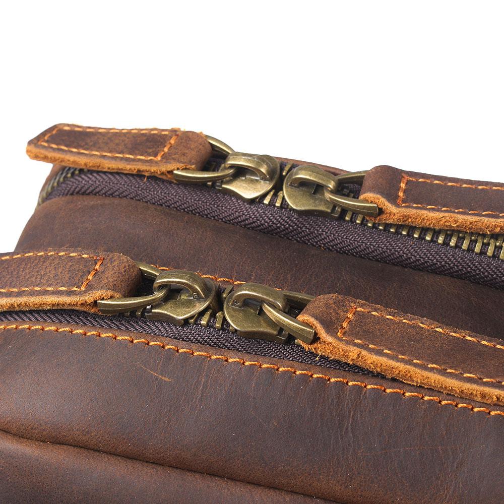 Marrakesh - Brown Leather Rucksack