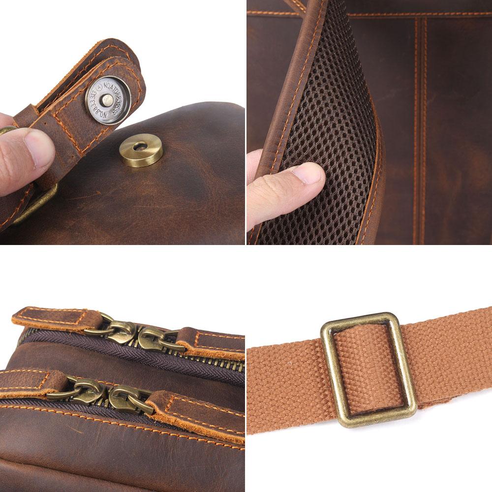 Marrakesh - Brown Leather Rucksack