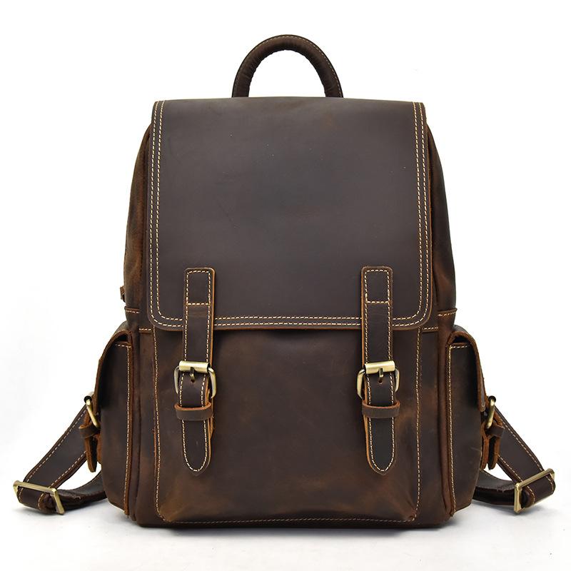 Almeria - Leather Rucksack Womens