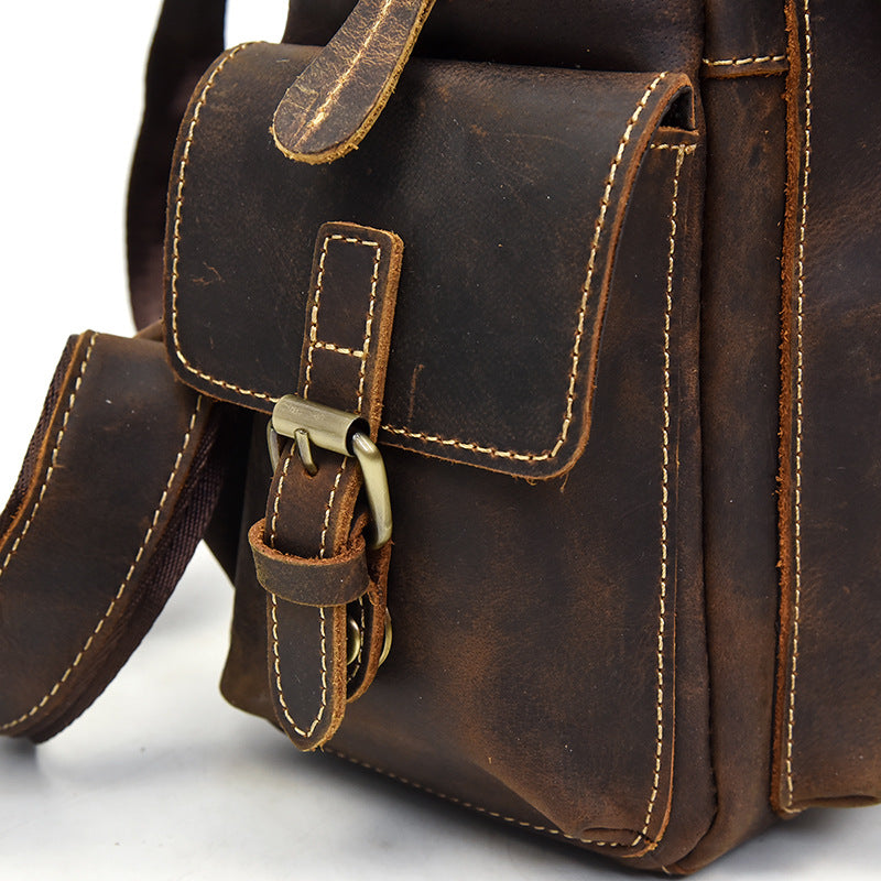 Almeria - Leather Rucksack Womens