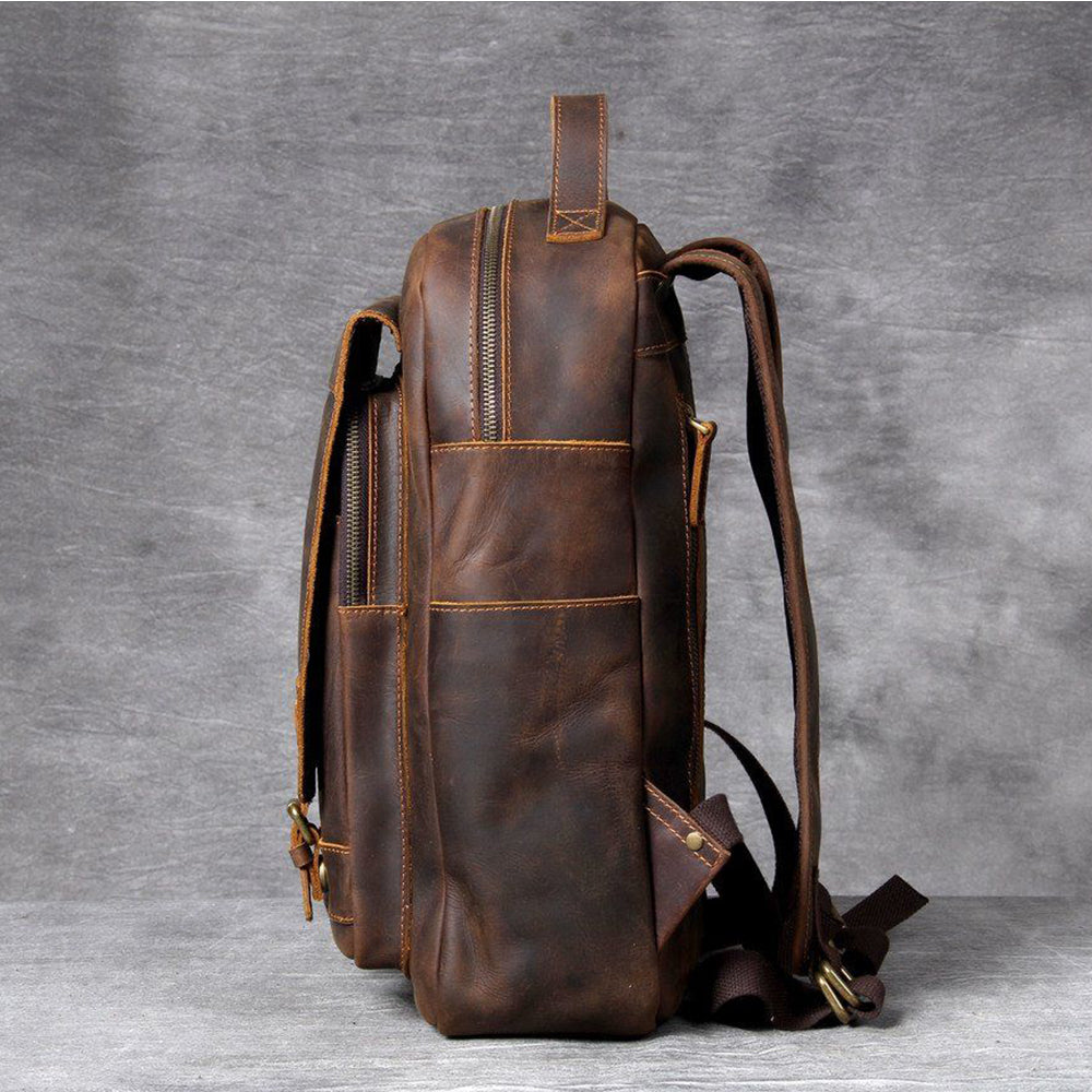 Cartagena - Tan Leather Backpack