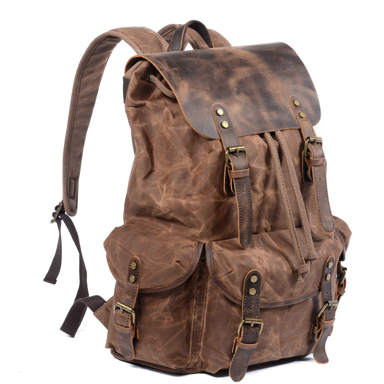 Salzburg - Canvas Leather Backpack