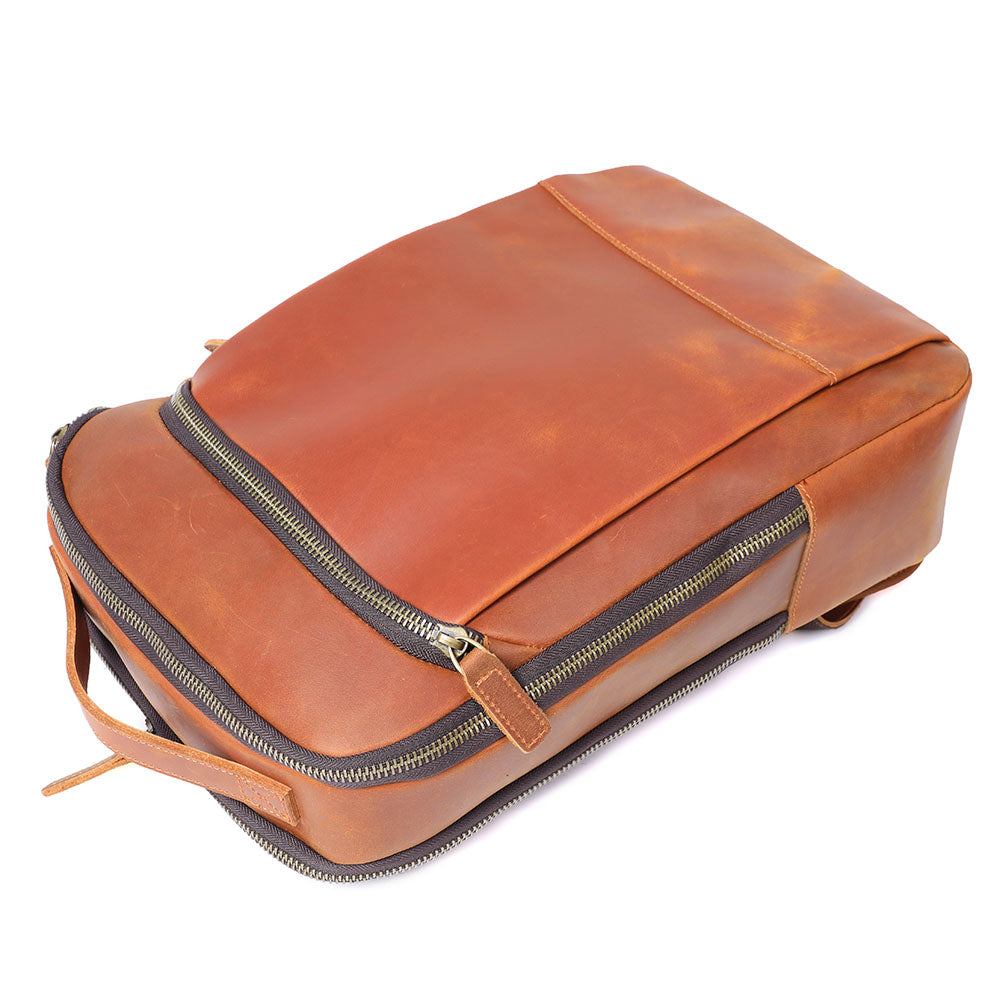 Larvik - Leather Laptop Rucksack