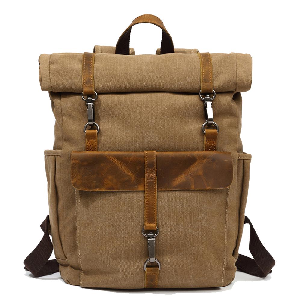 Zurich - Retro Canvas Rucksack