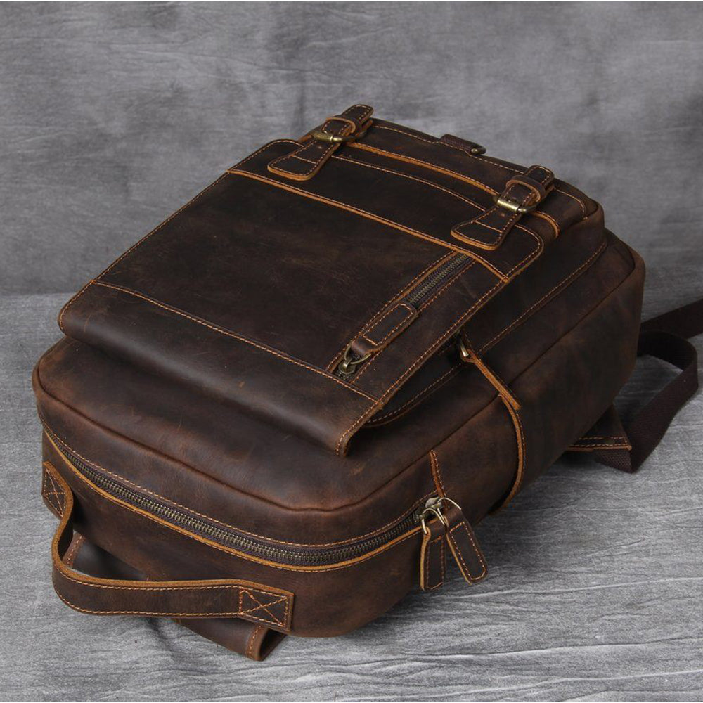 Cartagena - Tan Leather Backpack