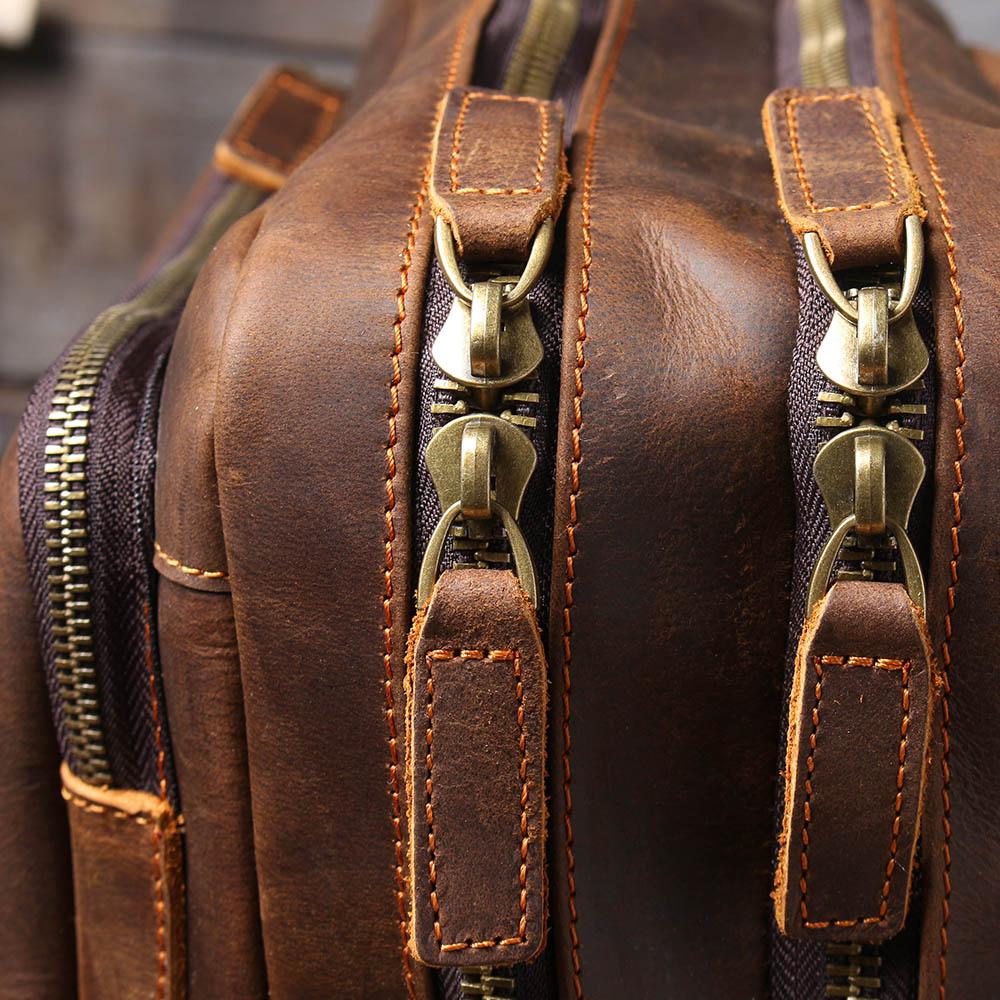 Marrakesh - Brown Leather Rucksack