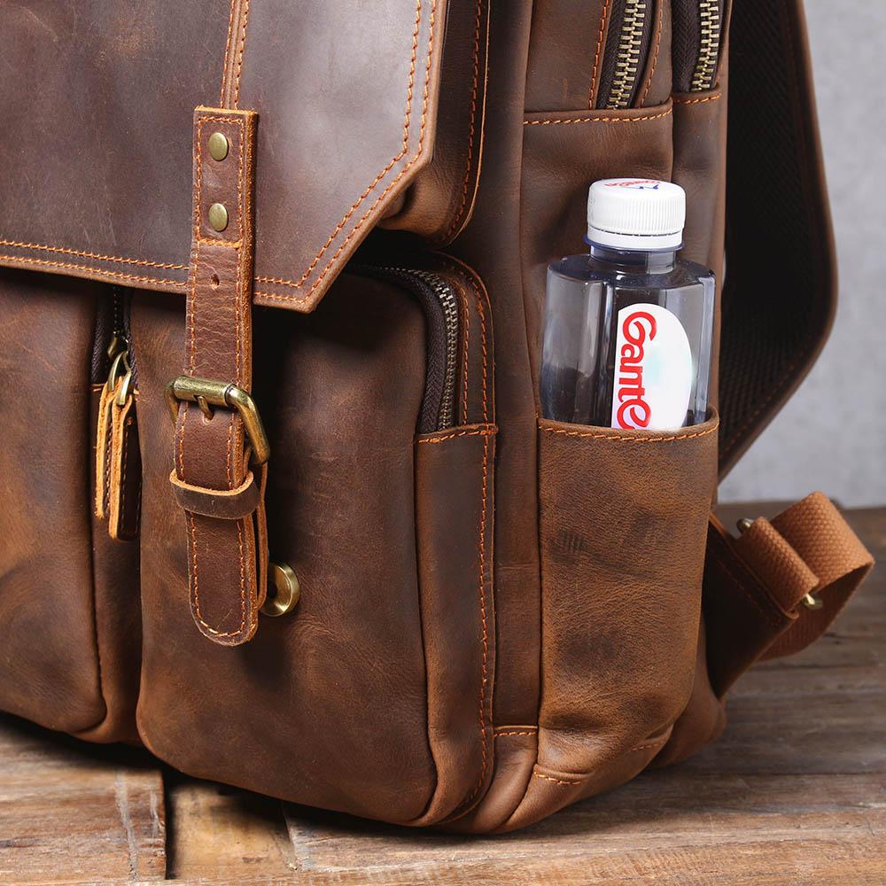 Marrakesh - Brown Leather Rucksack