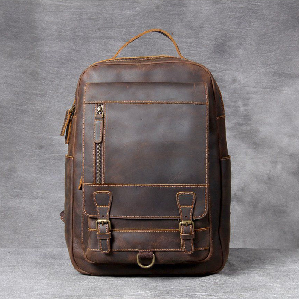 Cartagena - Tan Leather Backpack