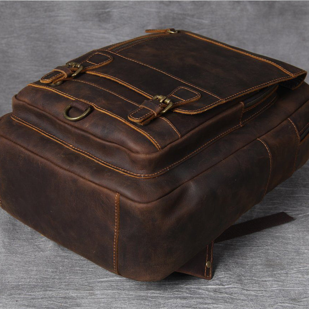 Cartagena - Tan Leather Backpack