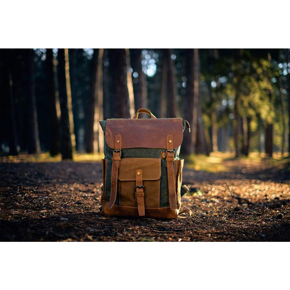 Zanzibar - Vintage Laptop Backpack