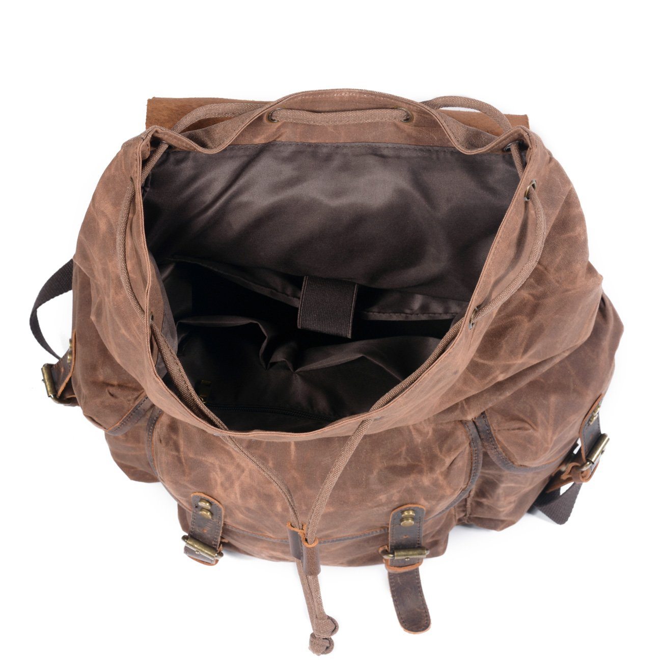 Salzburg - Canvas Leather Backpack