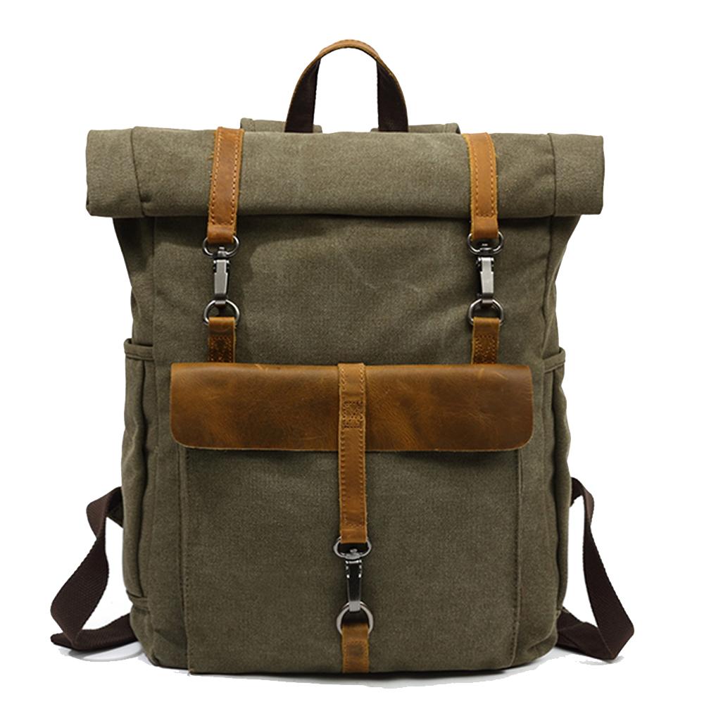 Zurich - Retro Canvas Rucksack