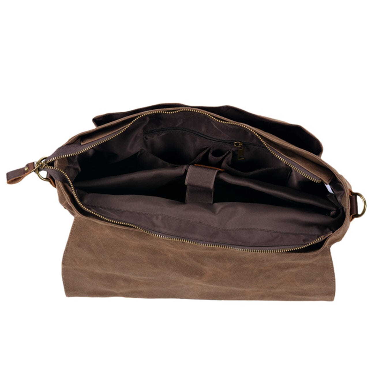 Bruges - Canvas and Leather Messenger Bag