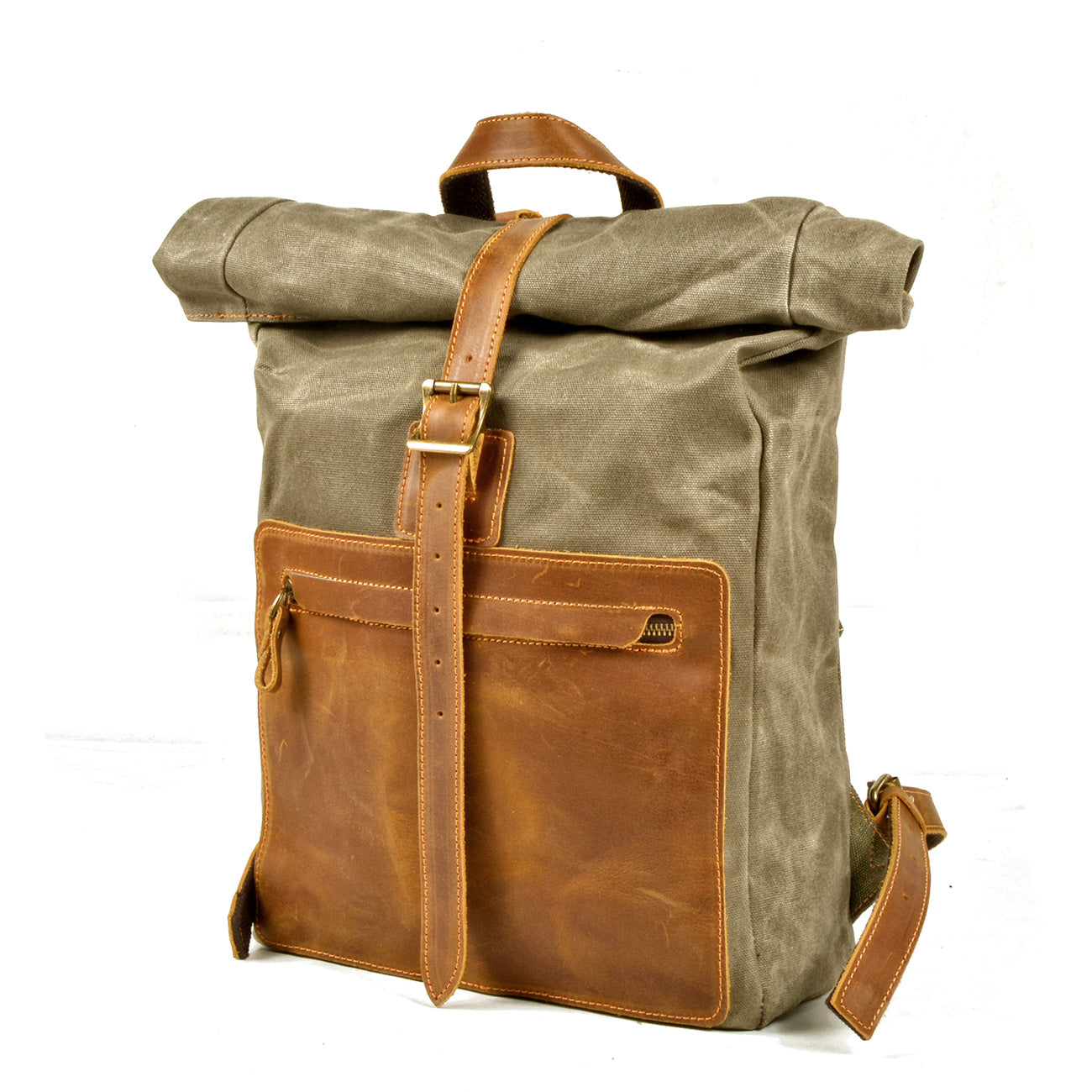 Lisbon - Waxed Canvas Rucksack