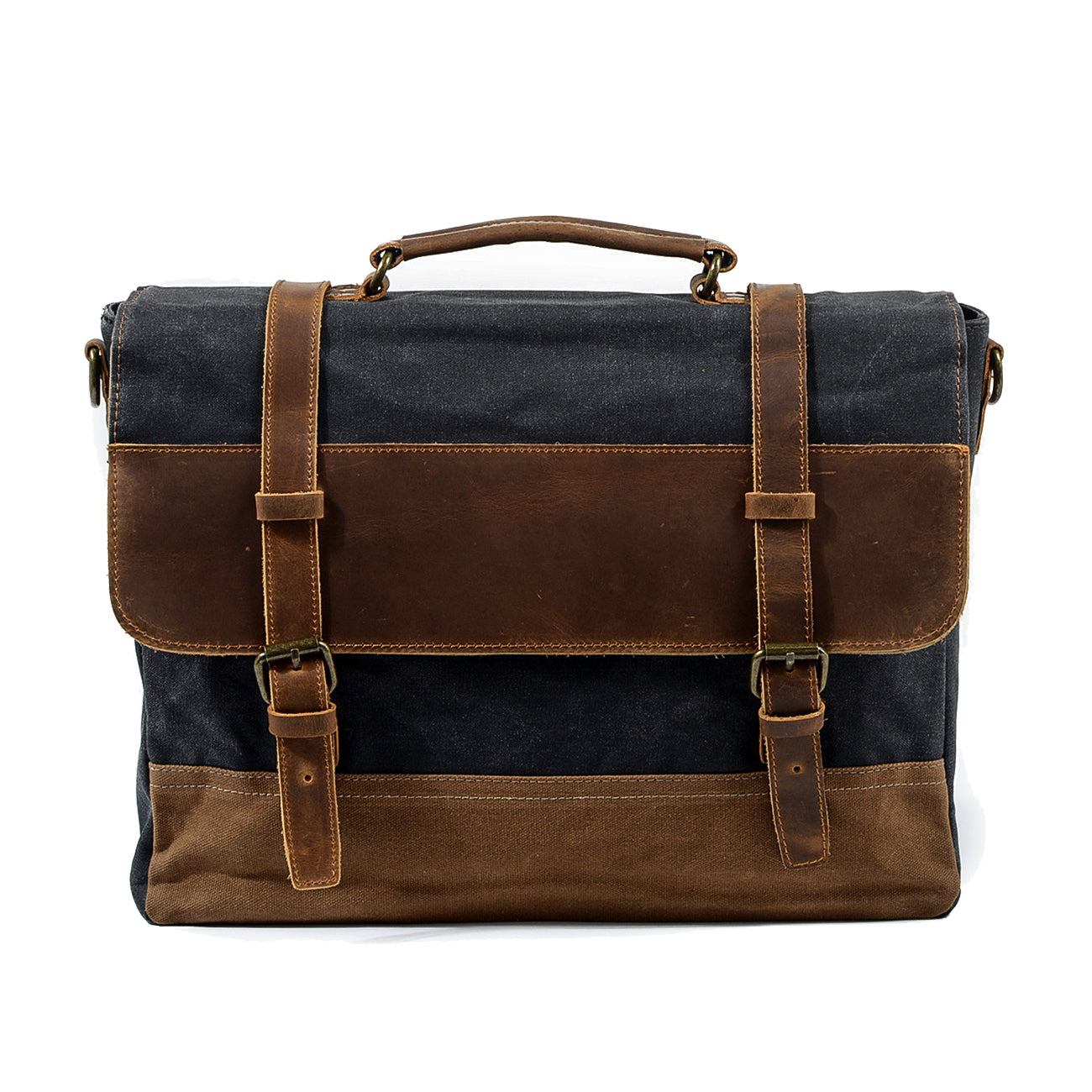 Frontier - Waxed Canvas Messenger Bag