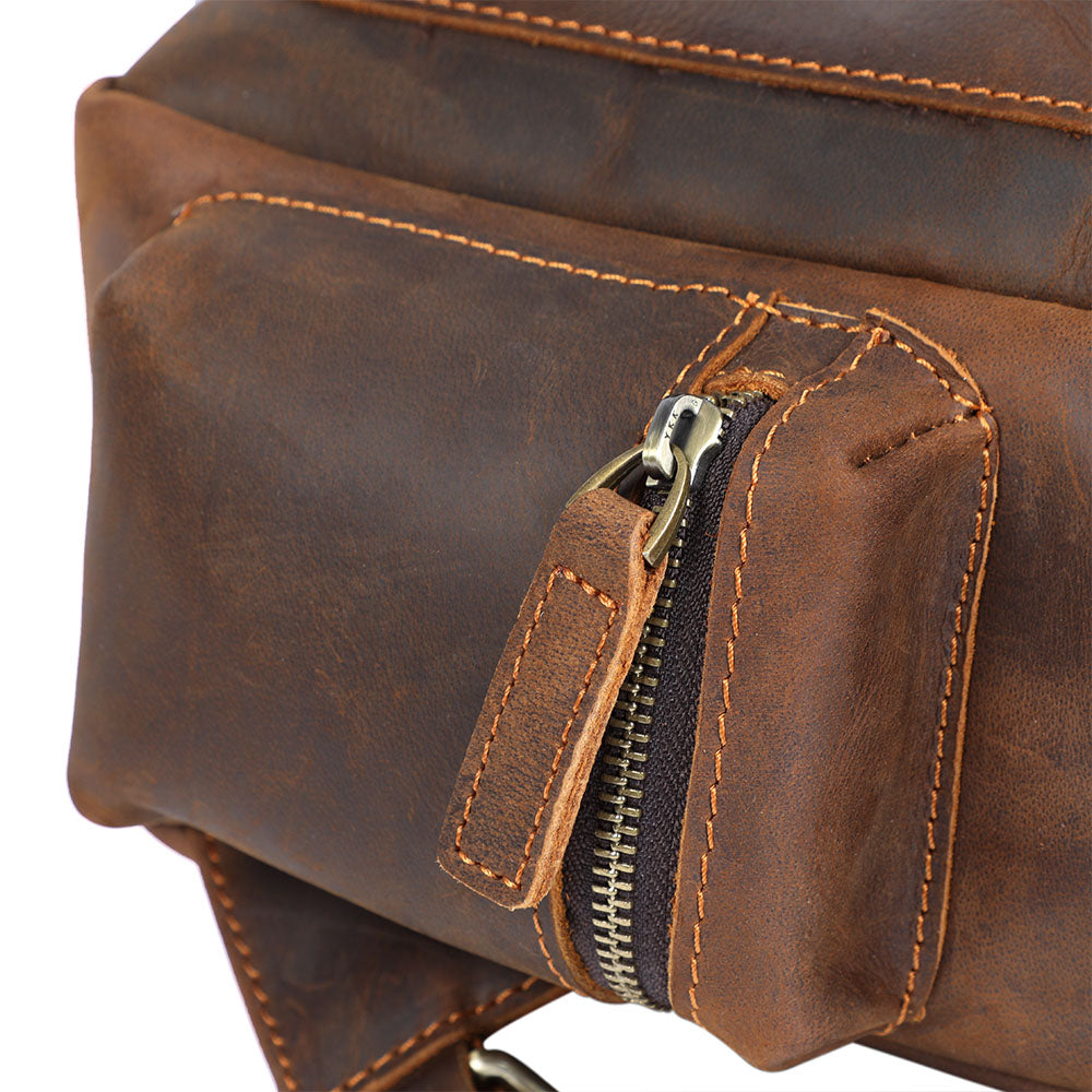 Geneva - Women's Leather Backpack
