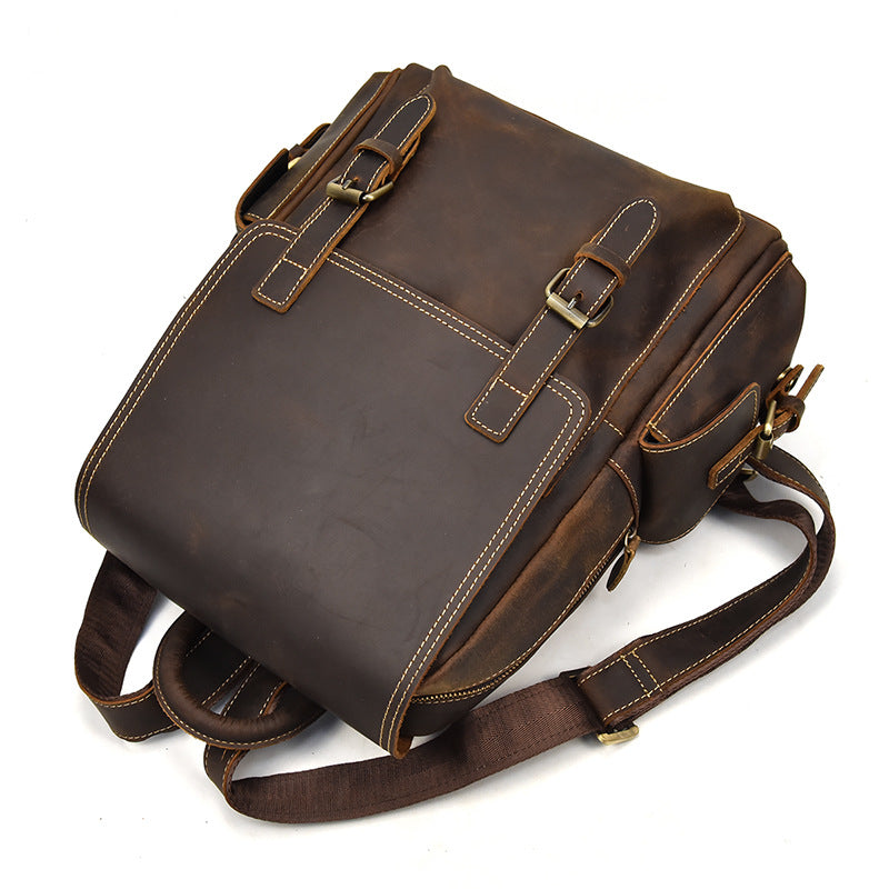 Almeria - Leather Rucksack Womens